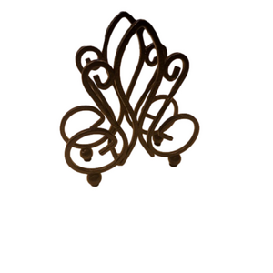 Iron Decorative Napkin Holder